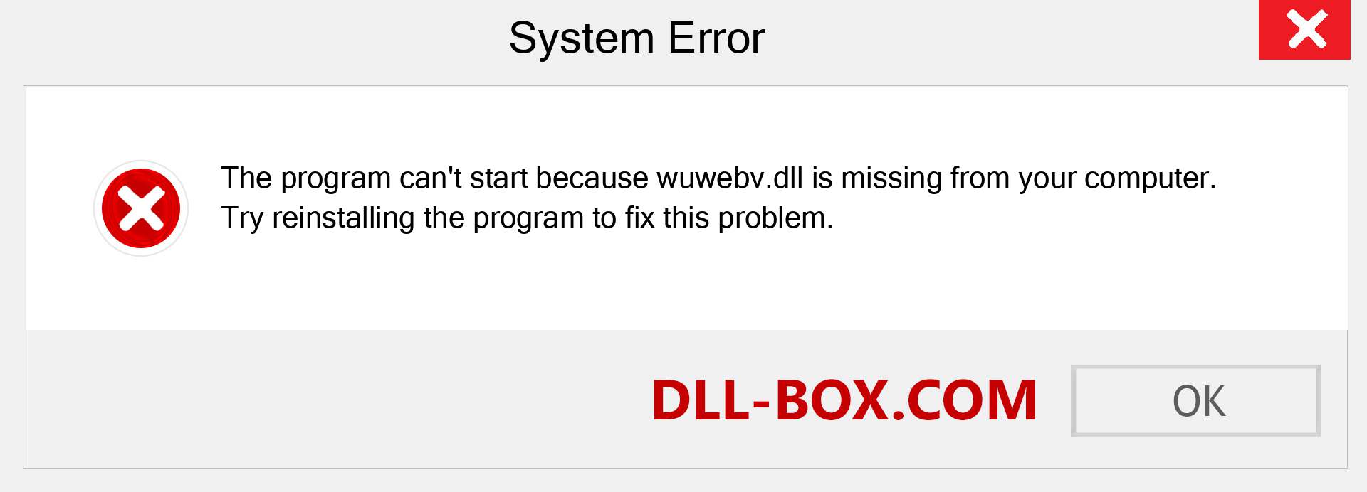  wuwebv.dll file is missing?. Download for Windows 7, 8, 10 - Fix  wuwebv dll Missing Error on Windows, photos, images